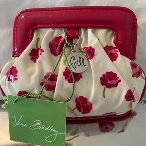 Vera Bradley "frill" coin purse. New w/tag